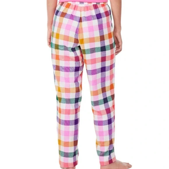 SUPER SALE! NWT - Joyspun Women’s Pajama Sleep Pants (Light Multi Plaid Design / Multiple Sizes)