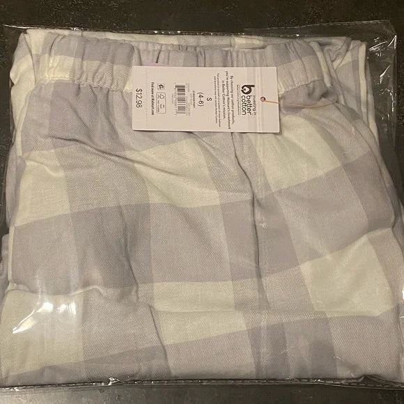 SUPER SALE! NWT - Joyspun Women’s Pajama Sleep Pants (Grey & White Plaid / Multiple Sizes)