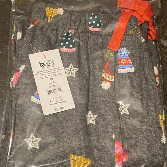 SUPER SALE! NWT Joyspun Women’s Pajama Christmas Sleep Pants (Grey Design / Multiple Sizes)