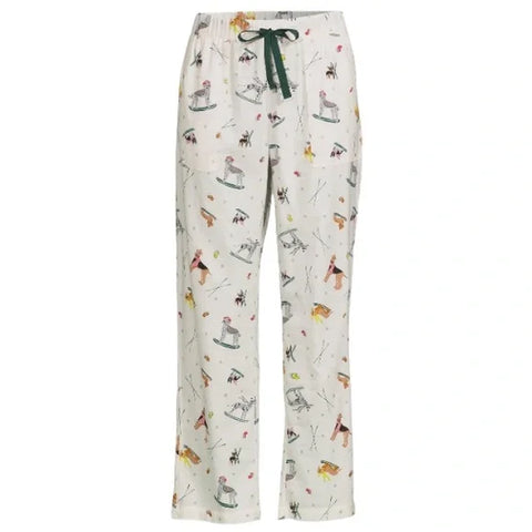 SUPER SALE! NWT - Joyspun Women’s Pajama Christmas Sleep Pants (SkiDog Design / Multiple Sizes)