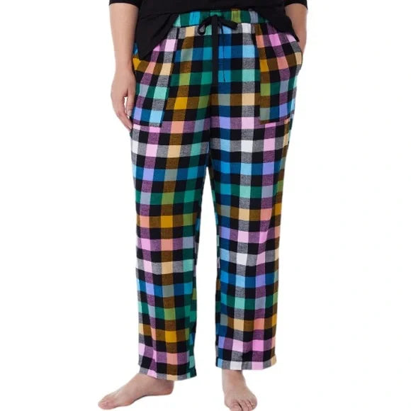 SUPER SALE! NWT - Joyspun Women’s Pajama Sleep Pants (Multi Plaid Design / Multiple Sizes)