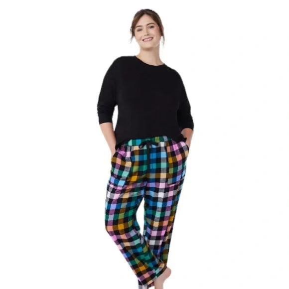 SUPER SALE! NWT - Joyspun Women’s Pajama Sleep Pants (Multi Plaid Design / Multiple Sizes)