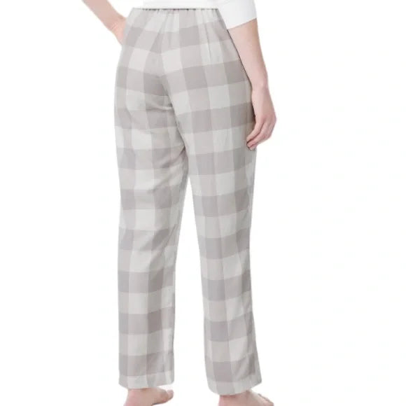 SUPER SALE! NWT - Joyspun Women’s Pajama Sleep Pants (Grey & White Plaid / Multiple Sizes)