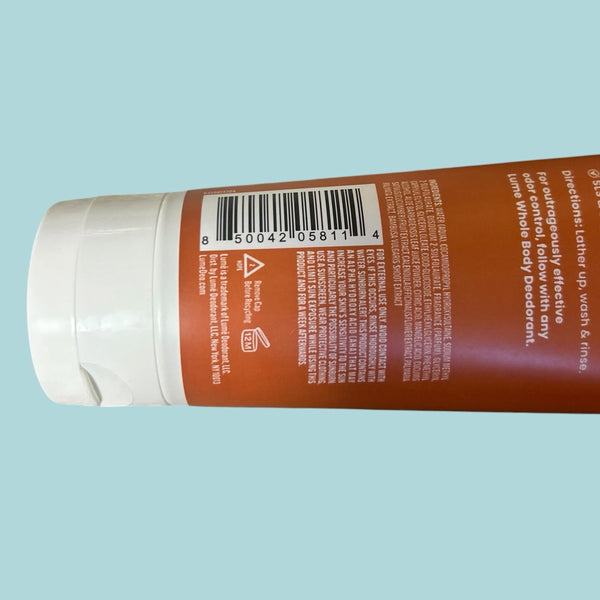 Lume Acidified Body Wash Toasted Coconut 8.5oz