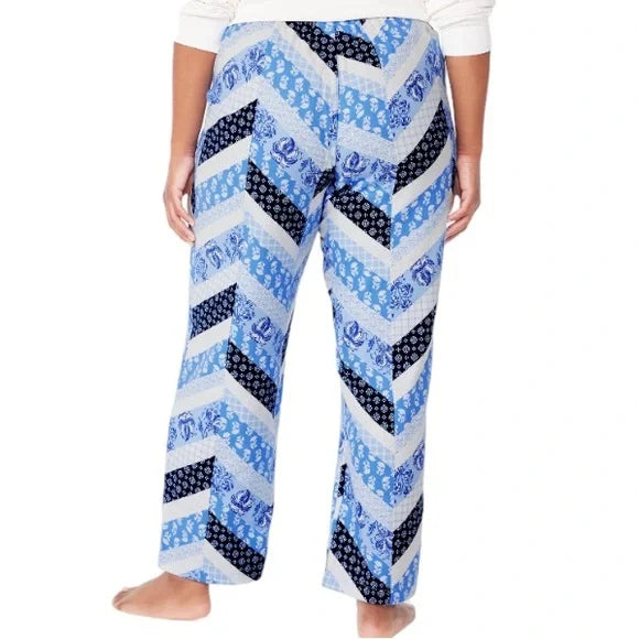 SUPER SALE! NWT - Joyspun Women’s Pajama Sleep Pants (Blue Flannel Design / Multiple Sizes)