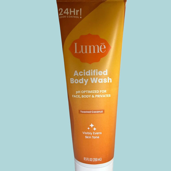 Lume Acidified Body Wash Toasted Coconut 8.5oz