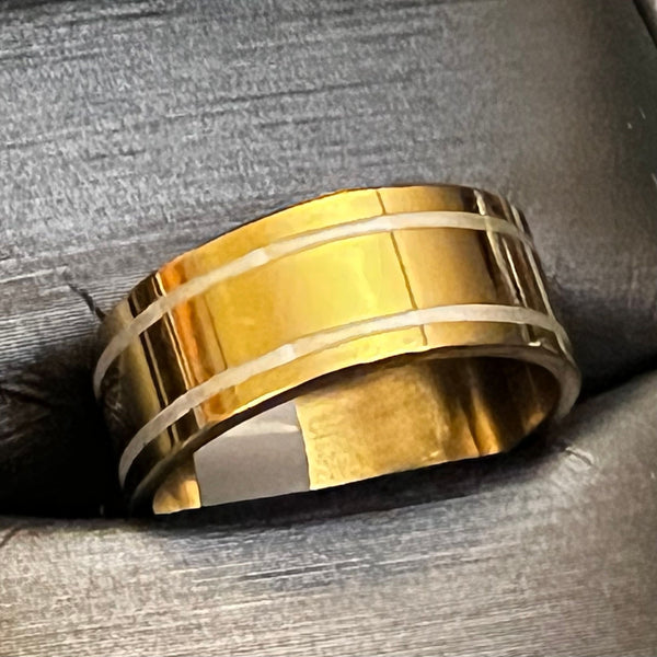 SALE! New - Fine Fashion Unisex Stainless Steel Rings (Multiple colors / Size#6.5)