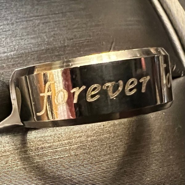 SALE! New - Fine Fashion Unisex Stainless Steel Rings (Multiple colors / Size#6.5)