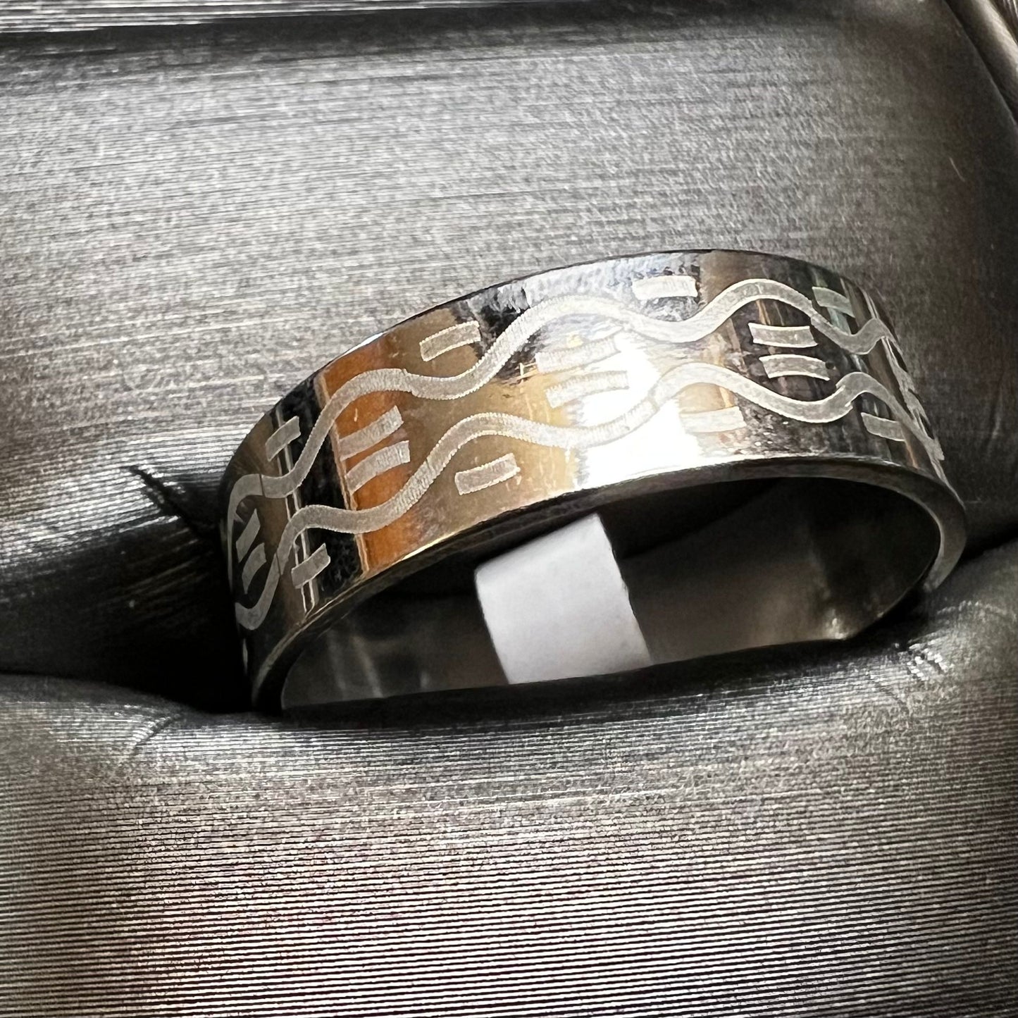 SALE! New - Fine Fashion Unisex Stainless Steel Rings (Multiple colors / Size#11.5)