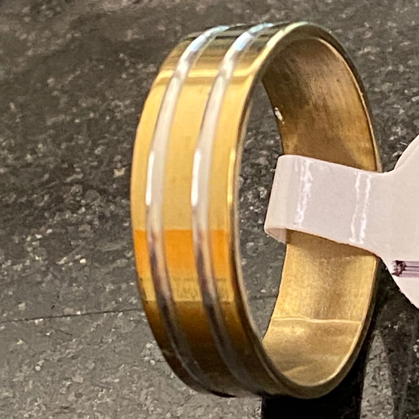 SALE! New - Fine Fashion Unisex Stainless Steel Rings (Multiple colors / Size#12.5)
