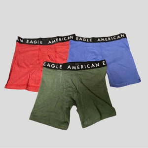 *Multiple Styles* NWT-American Eagle Multi 3-Pack Solid 6” Flex Boxer Briefs